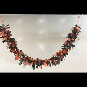 Halloween rag garland